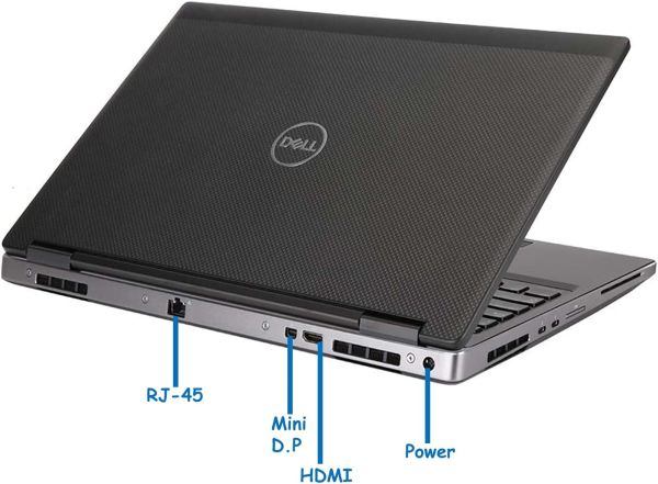 Dell Precision 7530 i7-8750H رام 16 SSD 512 كارت Quadro P1000 | زي